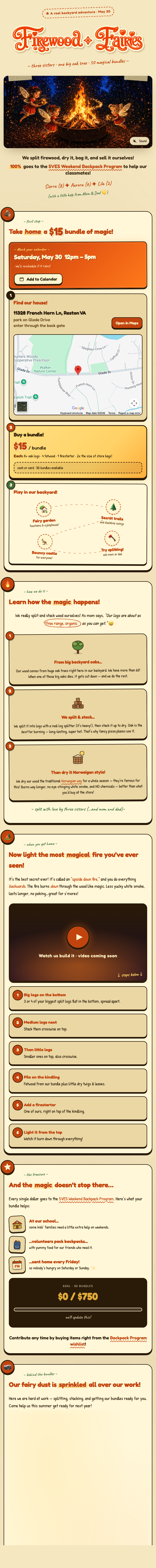 Firewood Fairies mobile screenshot