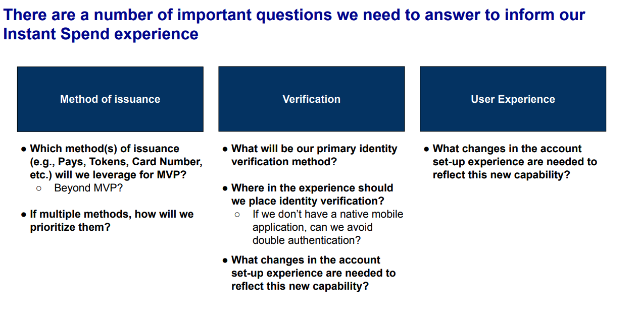 Welcome Key Questions